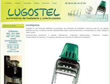 Tablet Screenshot of lugostel.com